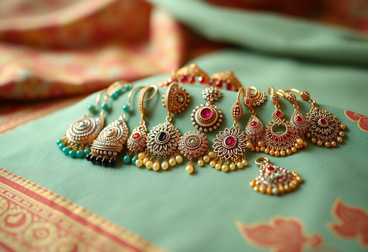 Top Trending Earrings to Rent for Mehendi and Sangeet Functions – keyword – mehendi earrings on rent
